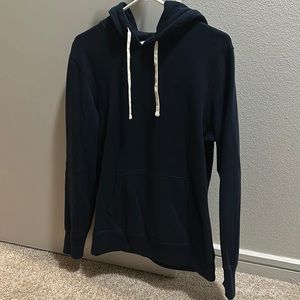 Reigning Champ Midweight Terry Pullover Hoodie Navy Size Small